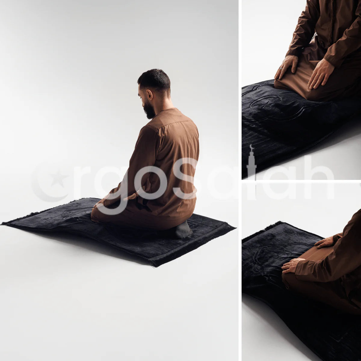 ErgoSalah – Ergonomischer Gebetsteppich mit extra dicker Kniepolsterung